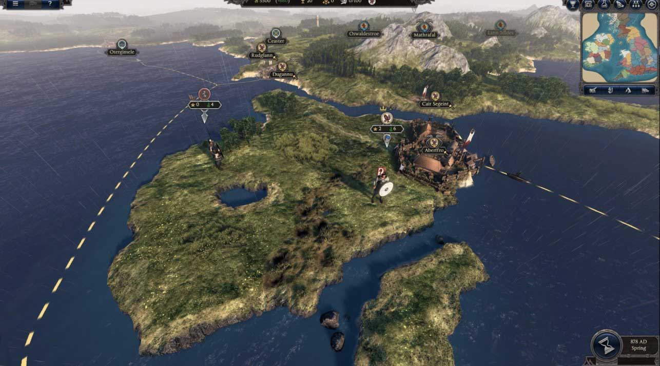 total war saga thrones of britannia ocean of games